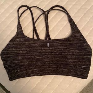 NOBULL PLUSH HEATHER SPORTS BRA